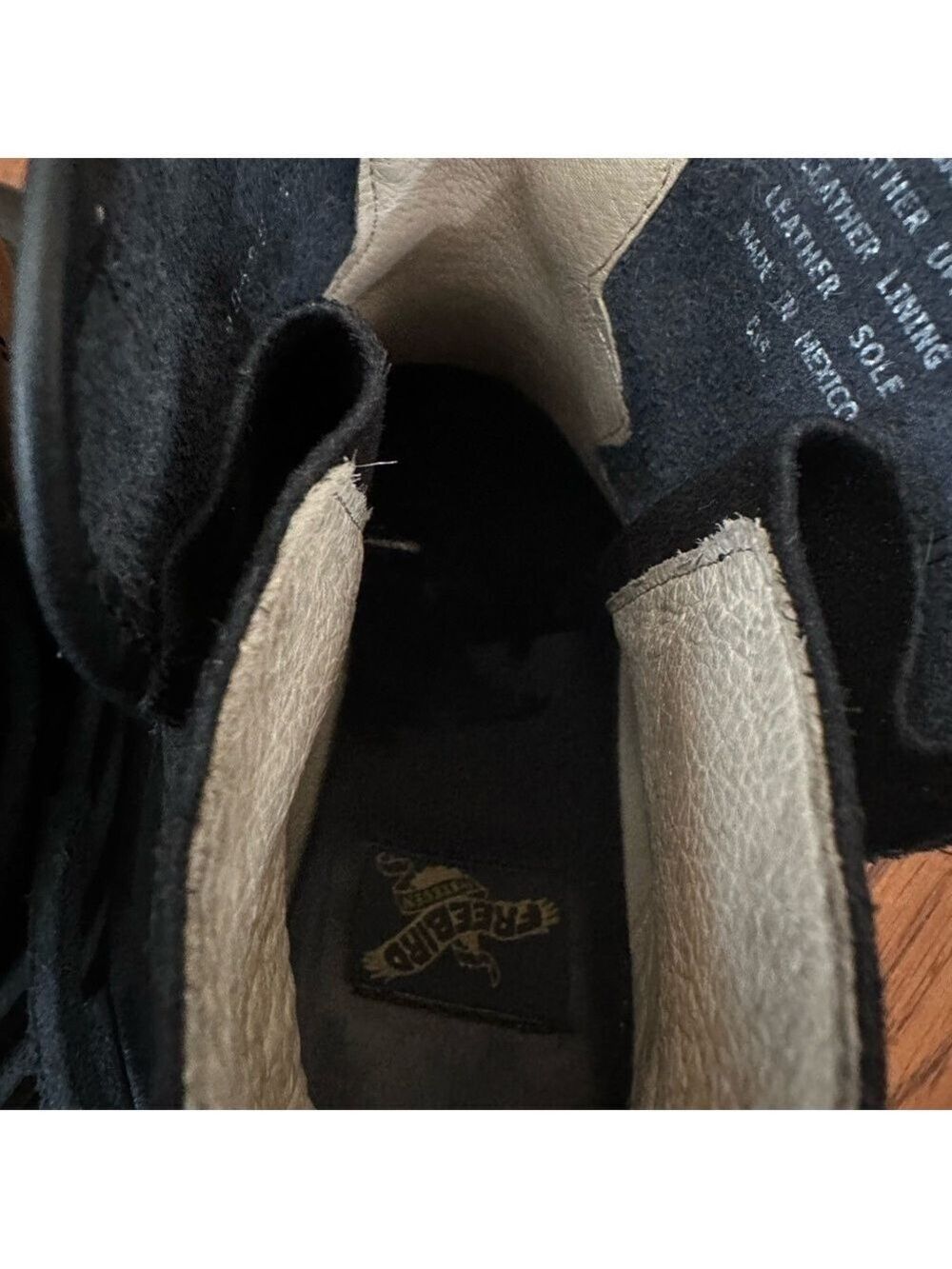 Freebird Black Casey Booties Distressed Leather Size 9 Fits like an 8.5 EUC - Picture 11 of 12